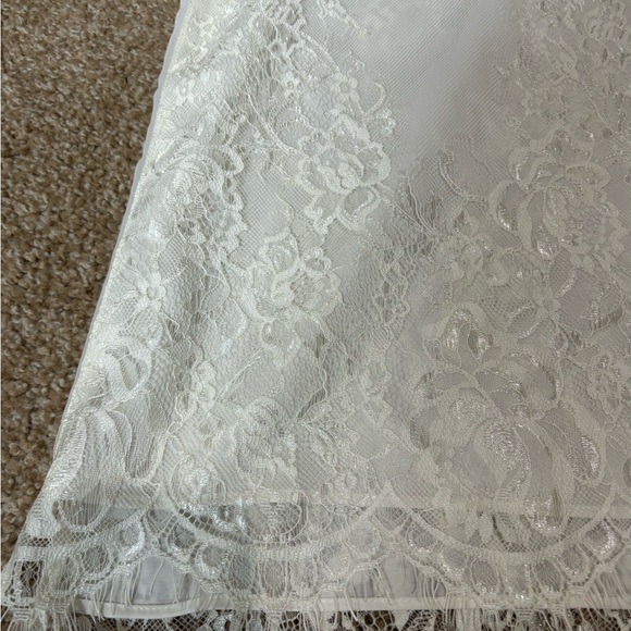 Sam Edelman white lace zip up tank top size S-NWT - Picture 5 of 11